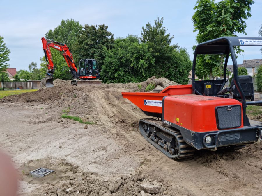 Aanleg voetpad Grintweg