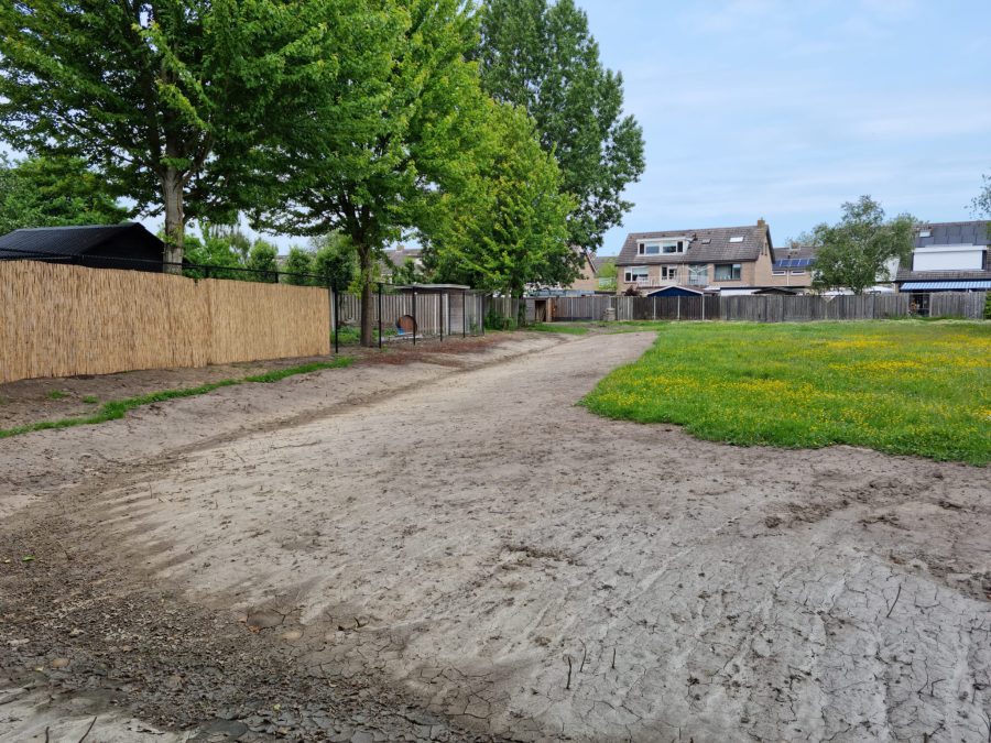Aanleg voetpad Grintweg
