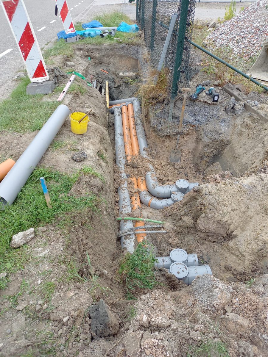 Riolering Zuidweg Krabbendijke